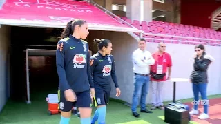 Seleção Brasileira Feminina: confira imagens do treino pré Brasil x Chile