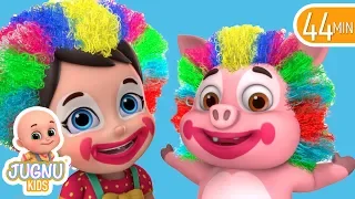 Chubby Cheeks Dimple chin poem | Baby songs | Jugnu kids Nursery Rhymes & kids songs