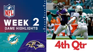 Baltimore Ravens vs. Miami Dolphins Full Highlights 4th QTR | NFL Week 2, 2022