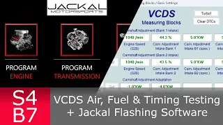 VCDS Cam Adjustment Timing, Throttle Body & Fuel Trim Testing | Jackal Flashing Suite Tune Updates