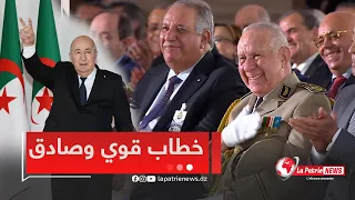 #شاهد الرئيس #تبون في خطاب قوي وصريــــــح أمام النقابيين