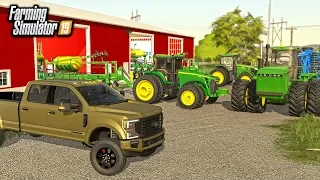 $80,000 NEW FARM TRUCK! + EQUIPMENT PREP FOR SPRING! (ROLEPLAY) | FARMING SIMULATOR 2019