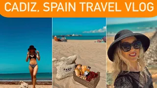 Solo trip to Cadiz, South of Spain travel vlog, Andalucia beautiful places, best beaches and streets