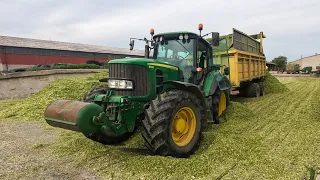 Silage 2021 - John Deere 6830 Premium | Strom TC21000 | POV/Drive View