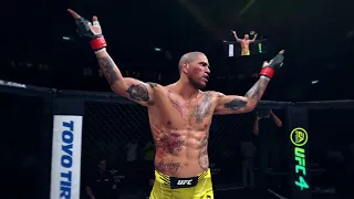 HUGE OVERHAND K.O | Ufc 4