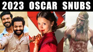 2023 Oscar Snubs