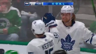 Toronto Maple Leafs Highlights vs Dallas Stars with Joe Bowen (January 29, 2020)