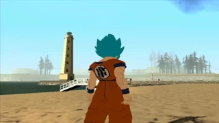 Goku Destruye Los Santos-Gta San Andreas-David A Loquendo