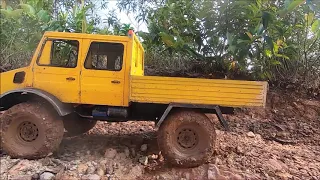RC Defender, Unimog and Range Rover at Sireh Park