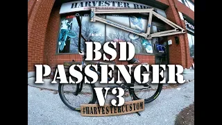 BSD Passenger V3 Frame Build @ Harvester Bikes