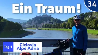 Mein Traum wird wahr! | Ciclovia Alpe Adria Tag 1 | #34 von 51 | 12-Wochen-Radreise