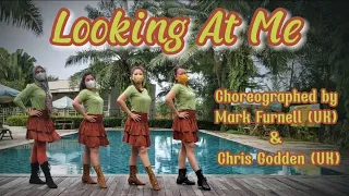 Looking at Me Line Dance || Choreo by Mark Furnell & Chris Godden || Intermediate