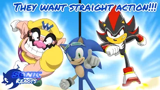 Sonic Reacts: Shadow the Hedgehog vs Wario Animation - Multiverse Wars!