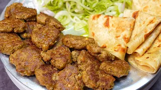 Lucknow Tunday Kabab Parathe Recipe | The Signature Dish Of Lucknow | Galouti Kebab Recipe