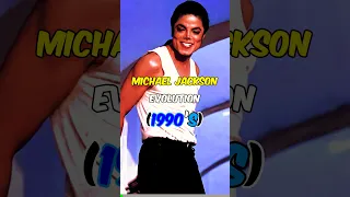 The Evolution of Michael Jackson in the 1990s! #shorts #michaeljackson #kingofpop #song #dance #1990
