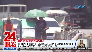 38.8°C na temperatura sa Pasay kahapon, pinakamataas sa Metro Manila sa loob ng... | 24 Oras Weekend