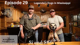 Legendary Mississippi Tracking dogs, Si and Smoke