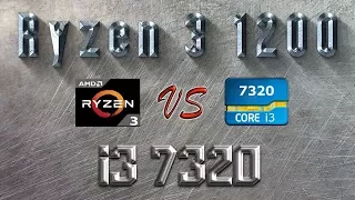 Ryzen 3 1200 vs i3 7320 Benchmarks | Gaming Tests | Office & Encoding CPU Performance Review