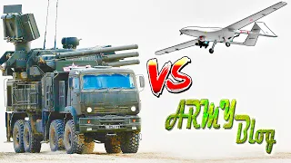 ТУРЕЦКИЕ БПЛА vs ПВО РОССИИ. Кто победит? ⭐ Армия России, Türk ordusu, Azerbaijan army, Панцирь С1