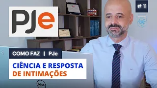 COMO FAZ - PJe - Ciência e Resposta de Intimações no PJe