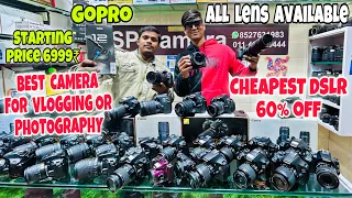 Camera Market Delhi | मात्र ₹4999 से शुरू🔥 DSLR gopro, |Second Hand Dslr | Camera market in Delhi