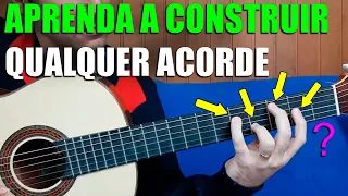 Aprenda a construir QUALQUER ACORDE no violão