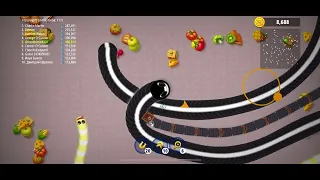 Worms zone 🐍🦅Best 2024 Giant SnakeGameplay | Saamp wala game 2024 | Snake Game 2024 |