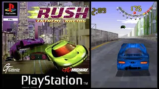 San Francisco Rush: Extreme Racing - Playstation Complete Playthrough #118【Longplays Land】