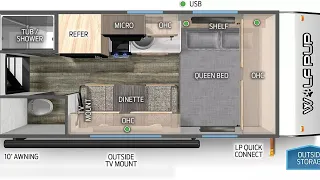 2023 Forest River Wolf Pup 14cc travel trailer