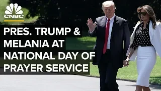 President Trump and First Lady attend National Day of Prayer service -- May 2, 2019