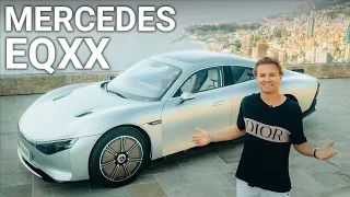 Driving the New Mercedes EQXX in Monaco – 1,000km Range! | Nico Rosberg