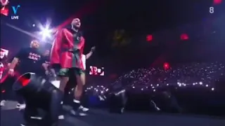 Badr Hari entrance vs Rico Verhoeven (Glory collision 2)