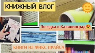 КНИЖНЫЙ ВЛОГ🌞🐈‍⬛/// Книги из Фикс Прайса📚/ Поезда на море😛