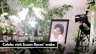 Celebs visit Susan Roces’ wake