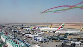 Dubai Airshow 2021: Static park display walkthrough