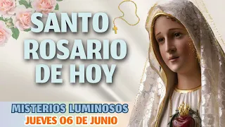 🌿Santo Rosario CORTO de hoy ❤️ Jueves 06 de Junio de  2024 💫 MISTERIOS LUMINOSOS ✝️