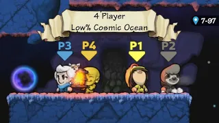 We Beat THE COSMIC OCEAN With NO ITEMS!!
