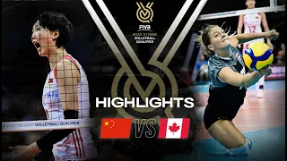 🇨🇳 CHN vs. 🇨🇦 CAN - Highlights | Women's OQT 2023