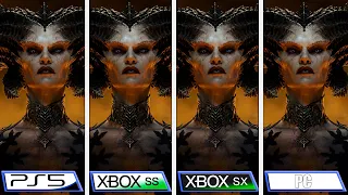 Diablo IV | PS5 - Xbox Series S/X - PC | Final Graphics Comparison