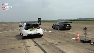 400HP Toyota Yaris GR TTE400 vs Porsche 991 GT2 RS