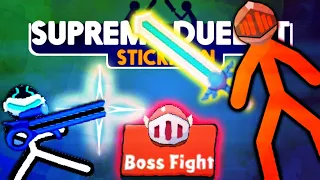 БИТВА С БОССОМ В SUPREME DUELIST STICKMAN