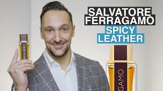 Salvatore Ferragamo Spicy Leather Review! The New Leather Fragrance For Men From Ferragamo!