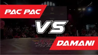 Damani Vs Pac Pac | B-Boy Top 8 | Cypher France 2021