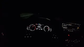 Audi A4 35TFSI Autobahn Acceleration