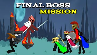 Final Boss Mission | Atreyos, Xiphos,Kytchu, Final Boss, Magikill - Stick War Legacy Part 3 Chap 4