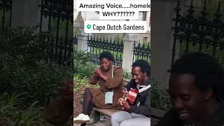 Homeless woman #singing her heart out in the park #cover #vocals #tiktok #vocaltv #roadto100k