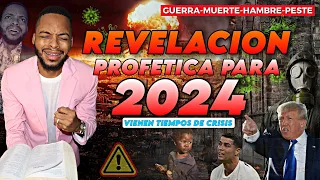 🚨ALARMANTE !! PROFECIA PARA 2024 VIENEN DIAS OSCURO (SE CUMPLE MATEO 24) ⛔️ REVELACION PROFETICA