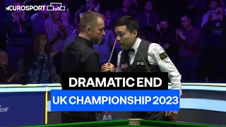 DRAMATIC final frame between Mark Allen & Ding Junhui 😲 | 2023 UK Championship Snooker Highlights