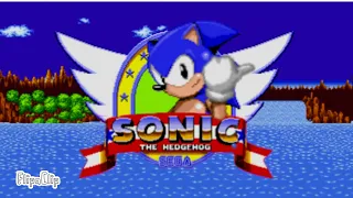 sonic the hedgehog 1 pixel animation