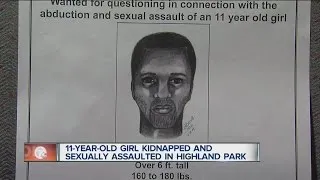 11-year-old girl kidnapped and sexually assaulted in Highland Park